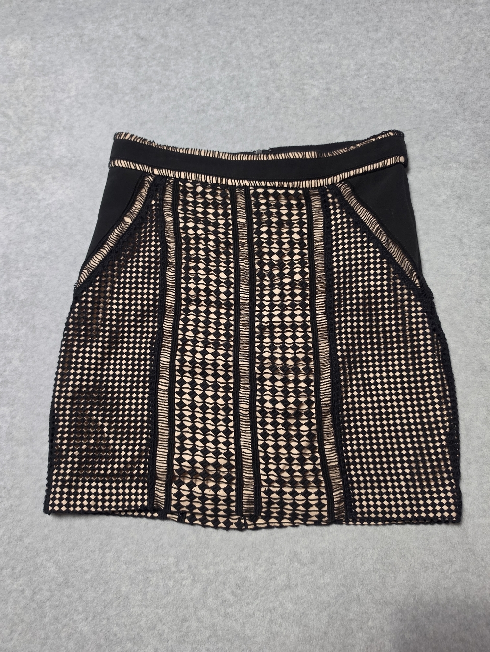 Bardot Womens 6 Crochet Mini Skirt S
